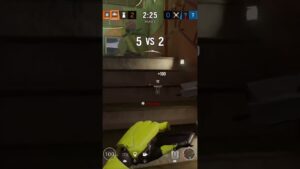 Rainbow Six Siege bad aim and lucky timing are a great combination