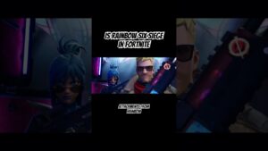 Rainbow Six Siege in Fortnite!!! #rainbowsixsiege #fortnite  #chapter5