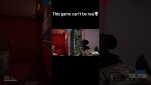 Rainbow six siege can’t be real