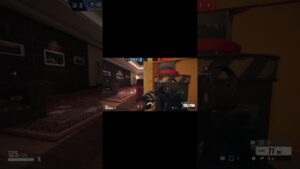 Rainbow six siege shot him under the Osa shield  #rainbowsixsiege #gaming #shorts #short