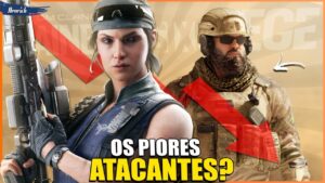 TOP 5 *PIORES ATACANTES* do meta  ATUAL DE RAINBOW SIX SIEGE - São tão RUINS assim mesmo?