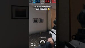 The Worst Rainbow Six Siege Teammate 😂 #shorts #gaming #memes #funny #rainbowsixsiege #r6 #r6s #fyp