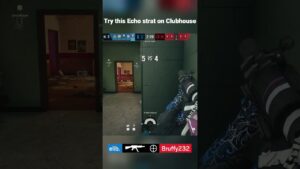 You NEED to try this Echo Strat #shorts #rainbowsixsiege #r6s #r6siege #r6sclips #r6sranked #jynxzi