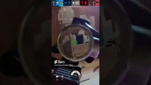 cuando no quieres que la ronda se alargue!!! rainbow six siege....