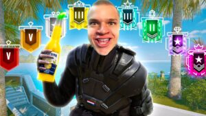 1v1 vs Every Rank, but i'm drunk...