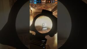 1v3 Clutch On Cafe #rb6siege #rainbowsixsiege #rb6 #ranked