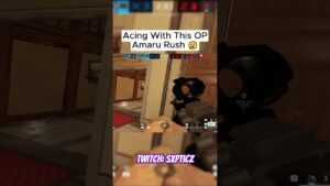 Acing With This OP Amaru Rush 🥱  #gameplay #rainbowsixsiege #r6s #gaming