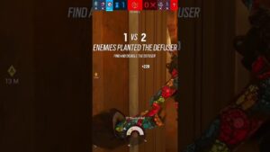 Almost the best win In rainbow six siege #rainbowsix #game #rainbow #r6s #streamer #twitch #xbox