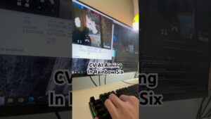 CV AI Aiming Bot Testing in Rainbow six siege