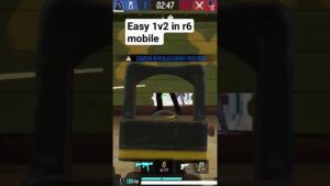 Easy 1v2 in Rainbow six siege mobile#subscribe