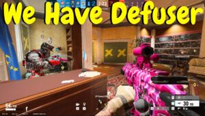 Guarding the Defuser in Rainbow Six Siege