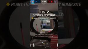 HEAD LEVEL!!! #rainbow #rainbowsixsiege #r6 #r6s #gaming #videogames #shorts #short