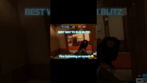 Hipleaning on console makes me kill blitz. #rainbowsixsiege #ranked #hiplean #console