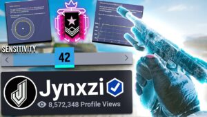 I Used Jynxzi's NEW 2024 Sensitivity...Its PERFECT - RAINBOW SIX SIEGE