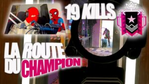 LA ROUTE DU CHAMPION EN FACECAM JE FAIS 19 KILLS IL M'ACCUSE DE CHEATER ! RAINBOW SIX SIEGE
