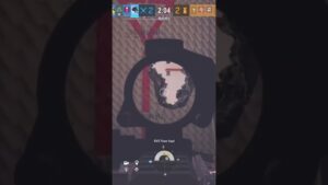 Lucky kill #subscribe #rainbowsixsiege #fyp #gaming #new #r6  #daily #twitch #shorts #youtubeshorts