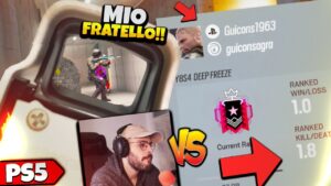 SFIDO MIO FRATELLO SU RAINBOW!? - Rainbow Six Siege ITA Gameplay Ranked PS5