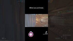 That feeling you get when you just know. #rainbowsixsiege #gaming #r6siege #r6