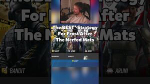 The BEST Way To Frost Mat After The Nerf - #r6 #rainbowsixsiege #shorts