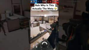 Why Is This Actually The Meta In Rainbow Six Siege 😭 #shorts #rainbowsixsiege #funny #funnymoments