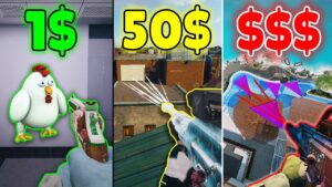 World's CHEAPEST Vs most EXPENSIVE Hacks in Rainbow Six Siege!