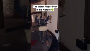 Worst Player EVER in R6 History 🤮 #shorts #rainbowsixsiege