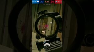 buck thought he could drop to the floor & miss me #rainbowsixsiege #gamer #gaming #shorts #r6