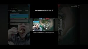 lightwork no reaction pt2 #jynxzi #rainbowsixsiege #hotwings