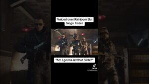 #rainbowsixsiege trailer (Voiced Over)