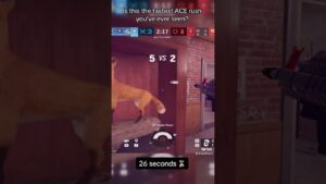 26 SECOND ACE RUSH IN RAINBOW SIX SIEGE