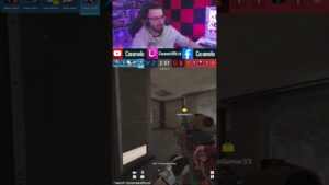 ¡¡ASÍ se VE UN HACKER con MONTAGNE!! | Caramelo Rainbow Six Siege Gameplay Español #shorts