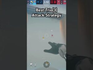 Best Trio(3) Attack Strategy in R6!! #rainbowsixsiege #siege #rainbow6