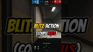 Blitz Action (Couple Kills) #rainbowsixsiege #siege #r6 #shorts #clips #gaming #shooter #rainbowsix