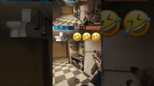 His Toilet playin a Beat! 😂🚽🎶😂😂 #funnymoments #rainbowsixsiege #funnyvideo