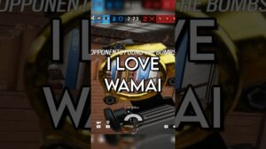 I love wamai #r6 #rainbowsixsiege #siege #champ #jynxzi #year8 #r6siege #diamond1 #r6tips #shorts