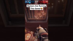 Playing Against Hackers in R6 Siege 😡 #shorts #rainbowsixsiege