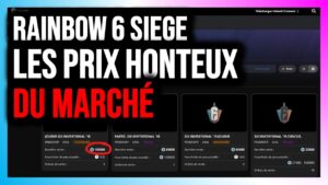 Prix douteux fixés par Ubisoft sur le marketplace Rainbow six siege !