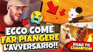 QUESTO CONTRO STARA' PIANGENDO AHAH - Rainbow Six Siege ITA Gameplay Ranked PC