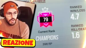QUESTO E' RANK 79 SU CONSOLE!! - Rainbow Six Siege ITA Reazione