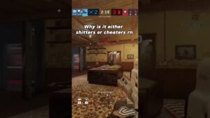 Rainbow six siege is just cheaters RIGHT NOW