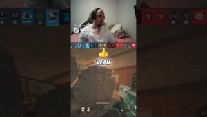 Reacting to a Rainbow Six Siege clip.