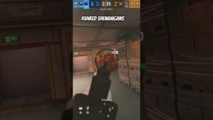 While In Ranked #rainbowsixsiege #shorts