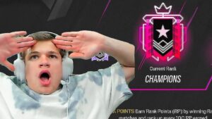 getting my champion rank back...