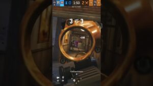 3kill good aim #gamingvideos #gamingcommunity  #gamingshorts #rainbowsixsiege #r6clips