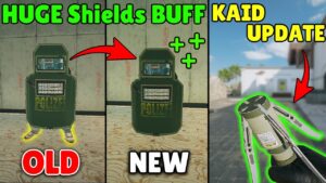 ALL Shields Got a SECOND NEW BUFF! | Kaid Weapon Update! - Rainbow Six Siege Deadly Omen