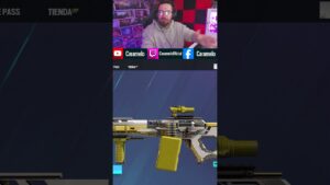 ASÍ es la NUEVA SKIN 3D de R6 | Caramelo Rainbow Six Siege Gameplay Español #shorts