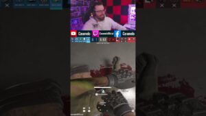 ASÍ se JUEGA CAVEIRA 100% | Caramelo Rainbow Six Siege Gameplay Español #shorts