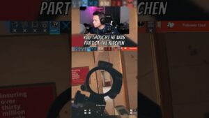 Brother that boy be camouflaged with the kitchen #rainbowsixsiege #jynxzi #funny #fyp #streamer