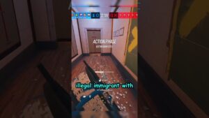 CUZ HES ILLEGAL 💀 #r6 #r6s #rainbowsixsiege #rainbowsix