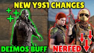 DEIMOS Already BUFFED! | Mozzie and Thorn NERFED! - Rainbow Six Siege Operation Deadly Omen
